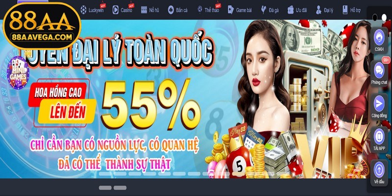 88AA mang đến cho người chơi những trò chơi giải trí hiện đại