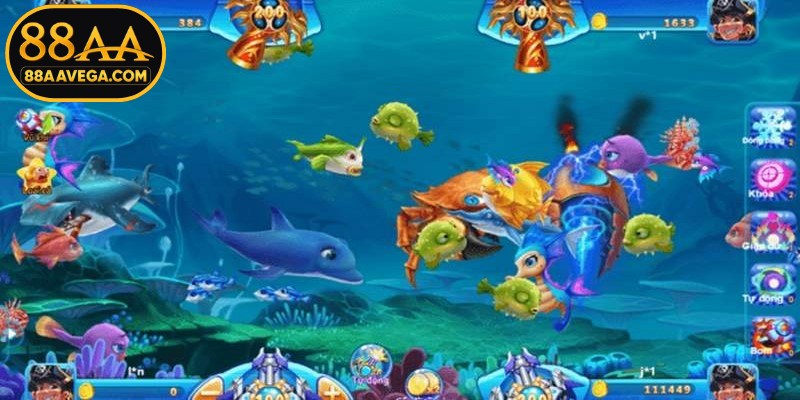 Sinh vật biển Đại Thần được mô phỏng chân thực và thú vị